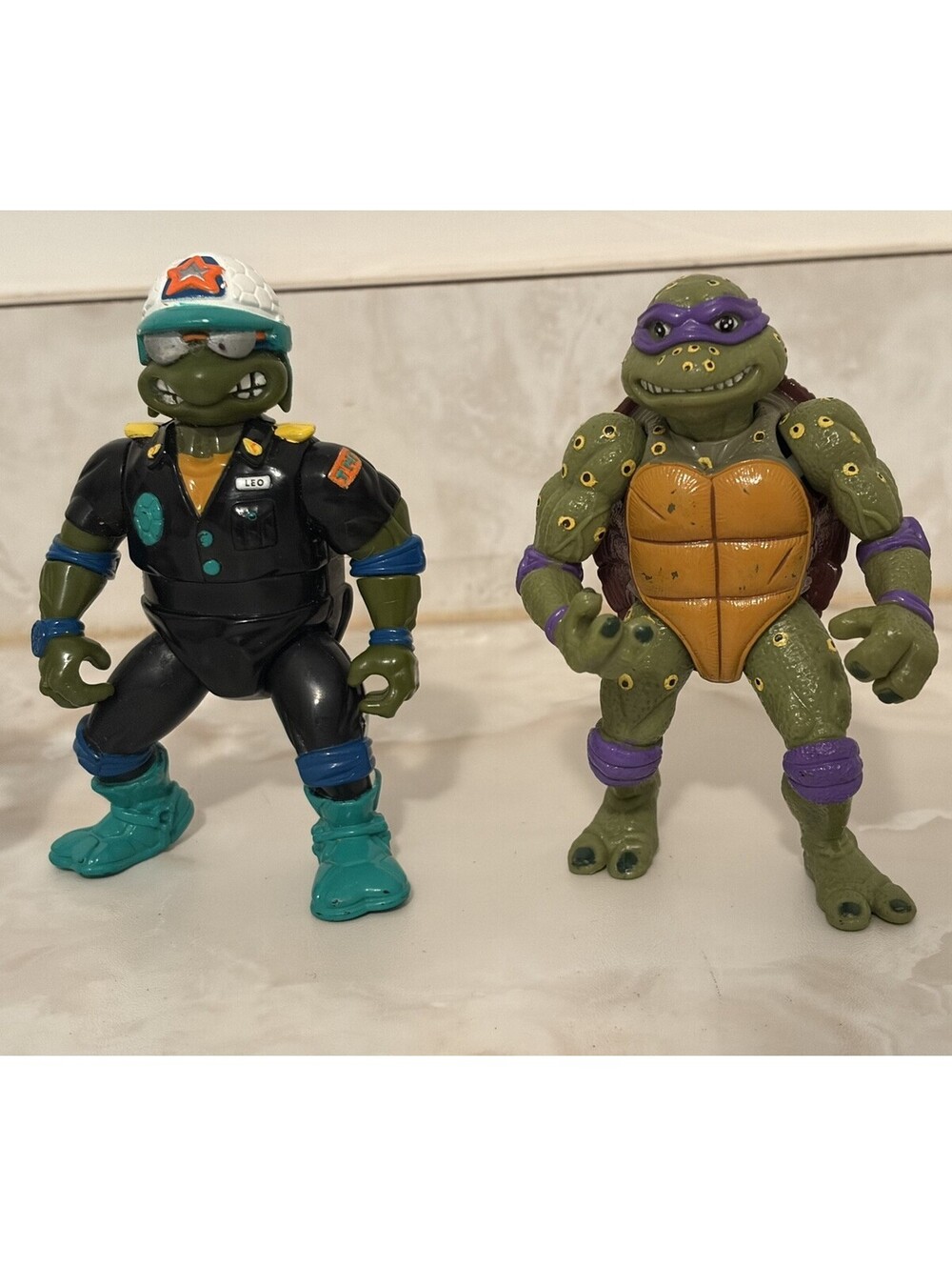 Lot of 4 Vintage 1990 1991 TMNT Teenage Mutant Ninja Turtles Action Figures Toys - Picture 3 of 9